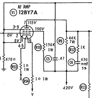 Citation Input Stage Schematic